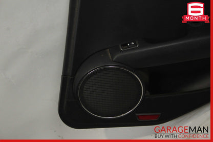 08-14 Mercedes W204 C300 Sedan Rear Right Interior Door Trim Panel Black