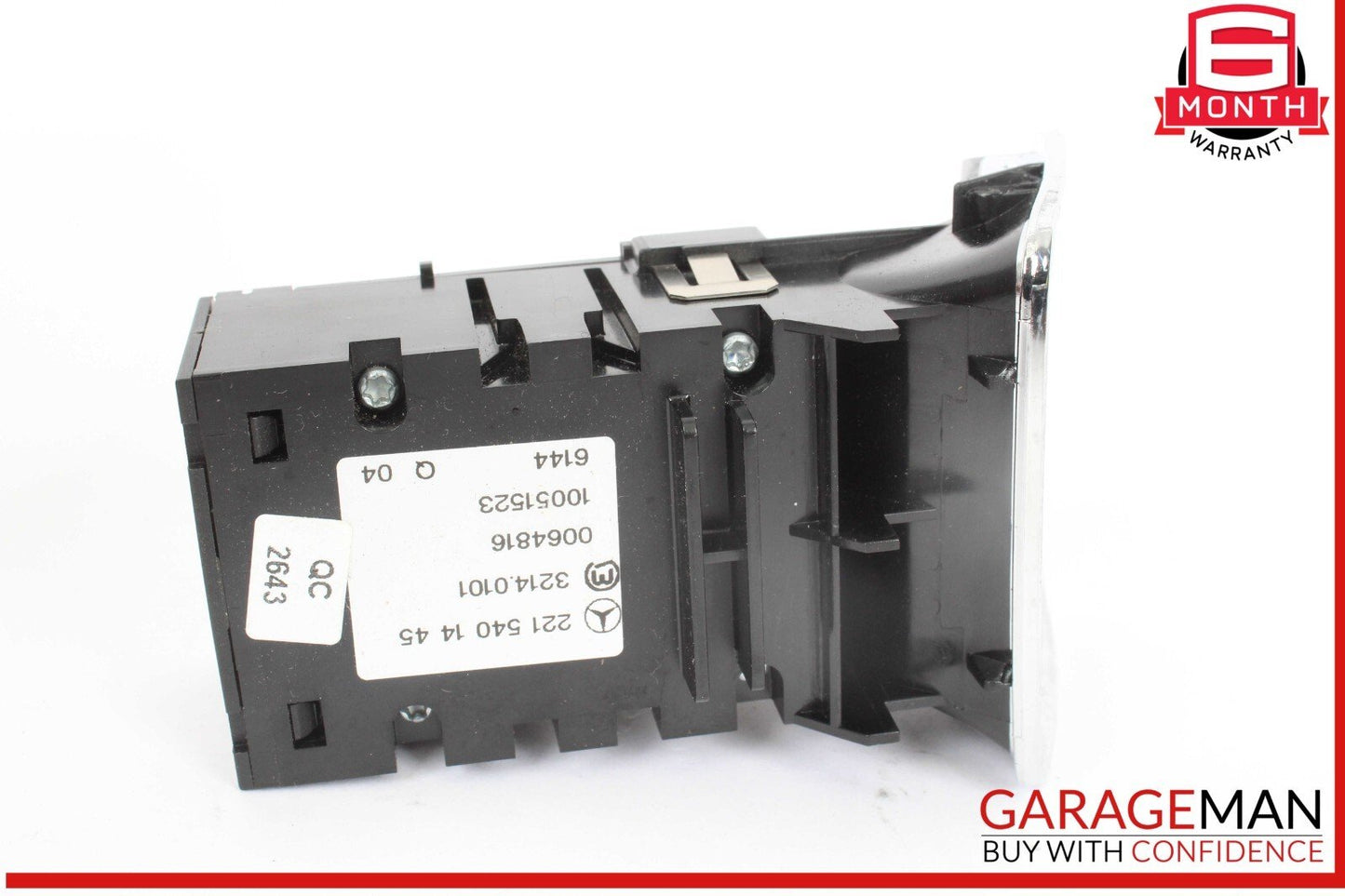07-14 Mercedes W221 S550 CL550 Electronic Parking Button Switch 2215401445 OEM