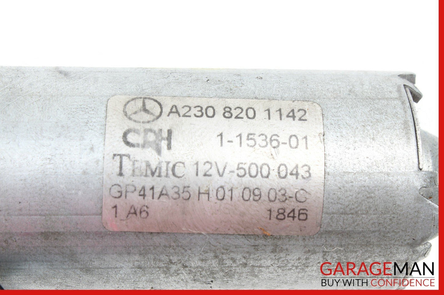 03-08 Mercedes R230 SL500 Front Right or Left Seat Adjust Motor 2308201142 OEM