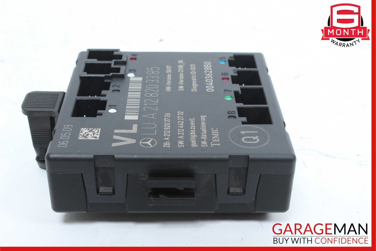 08-18 Mercedes W212 E350 E400 SLK350 Front Left Side Door Control Module OEM