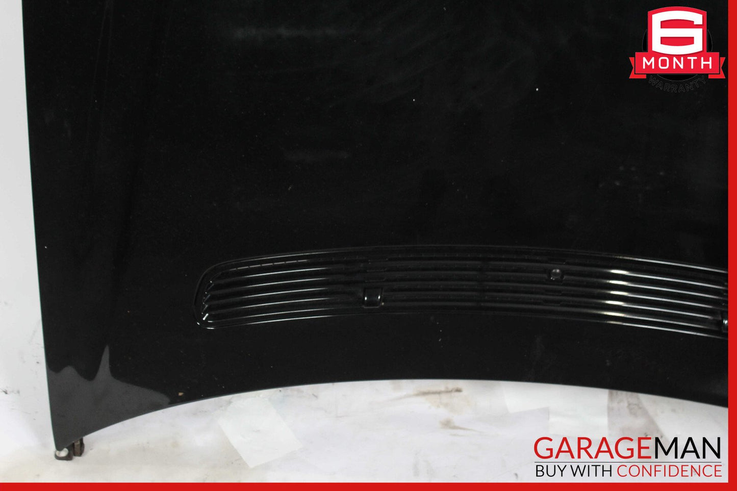 03-09 Mercedes W211 E55 E500 Front Hood Bonnet Panel Black OEM