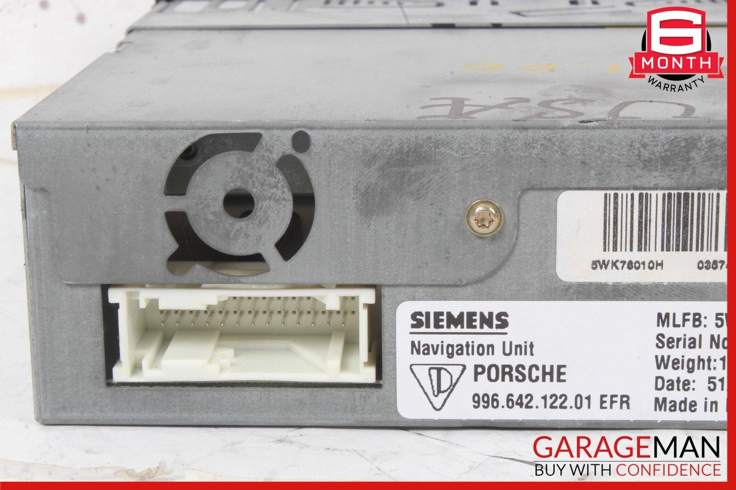 99-01 Porsche Carrera 911 996 Boxster 986 Navigation Control Module Player OEM