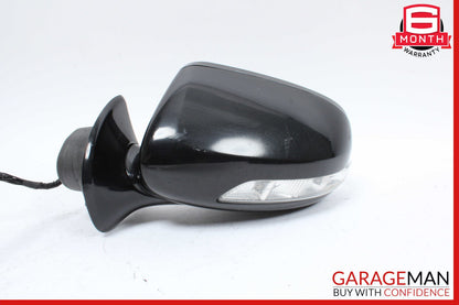 07-09 Mercedes W211 E350 Front Left Side Mirror Door Rear View Black OEM