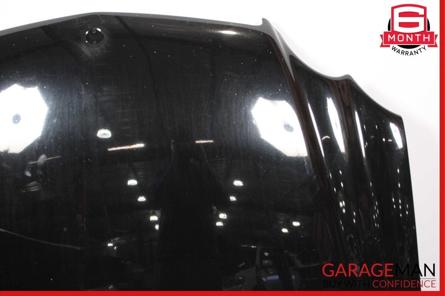 03-08 Mercedes R230 SL500 SL600 Front Hood Bonnet Cover Panel Assembly Black OEM