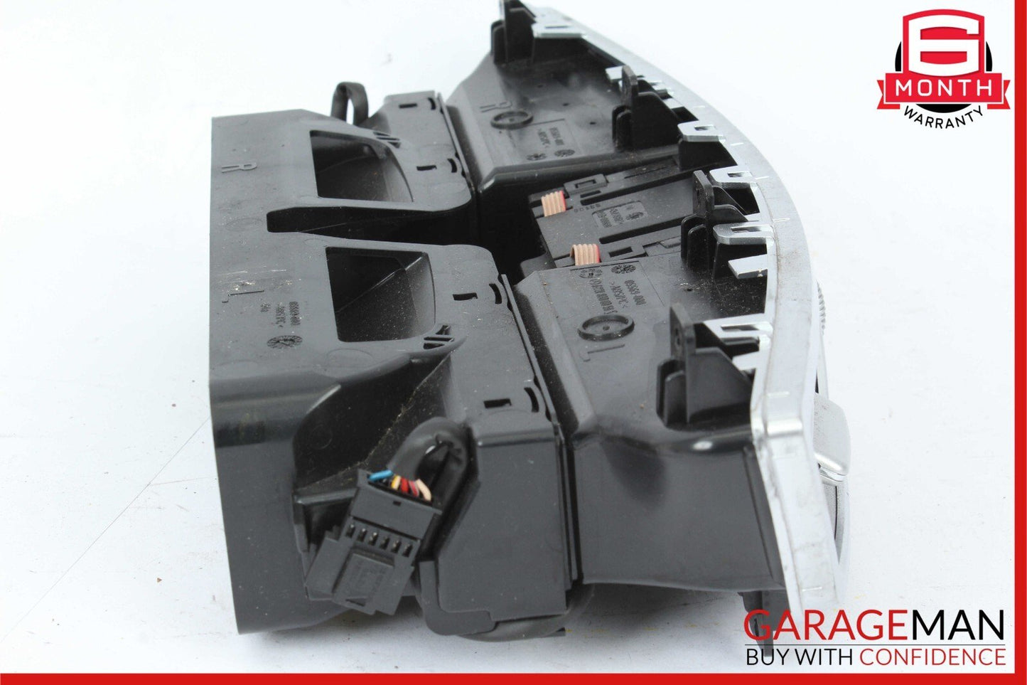 07-13 Mercedes W221 S550 Center Dash Air Vent AC A/C Clock Trim Cover Assembly