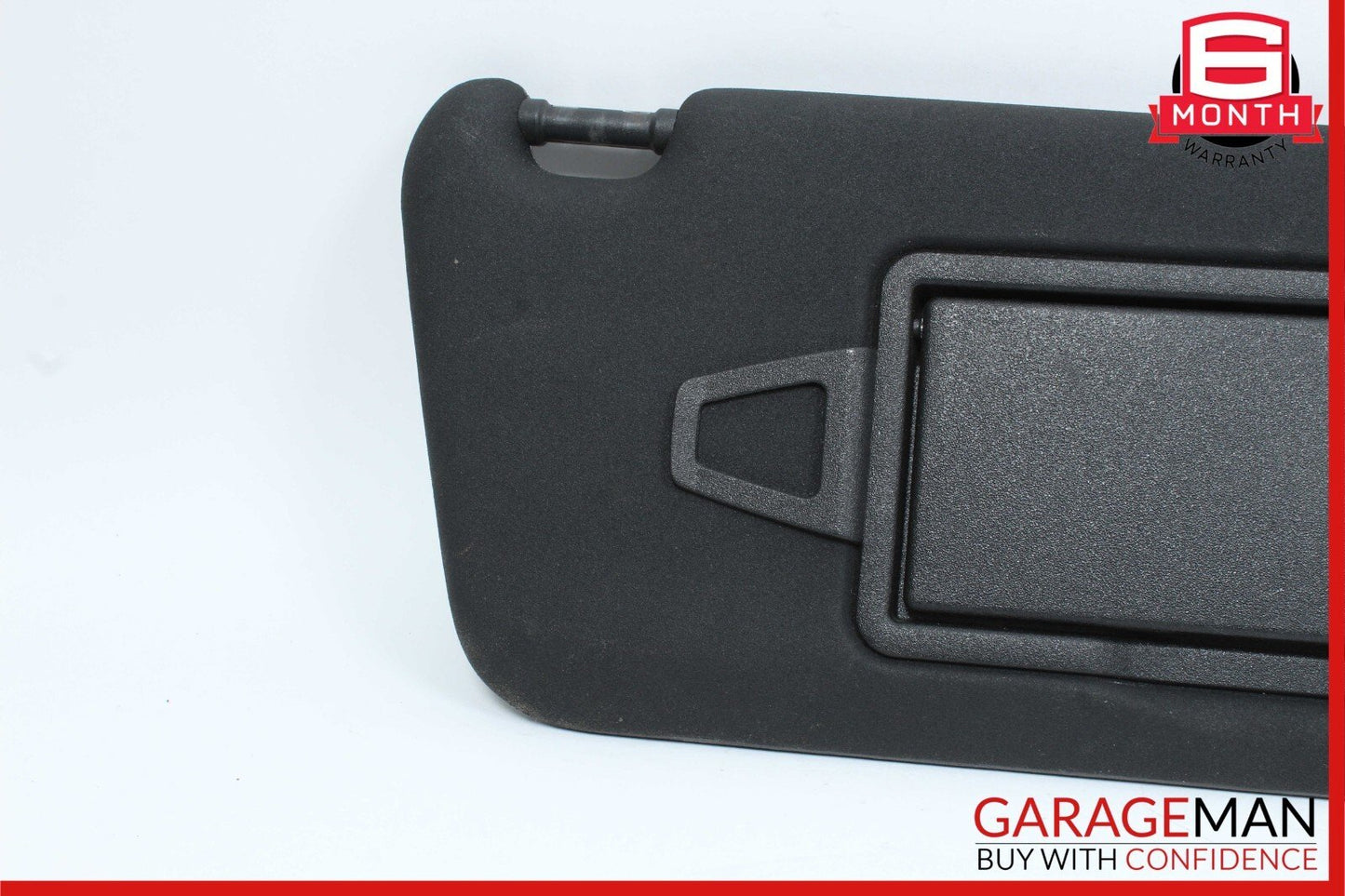 10-17 Mercedes W204 C250 E350 Right Passenger Side Sunvisor Sun Visor Black OEM