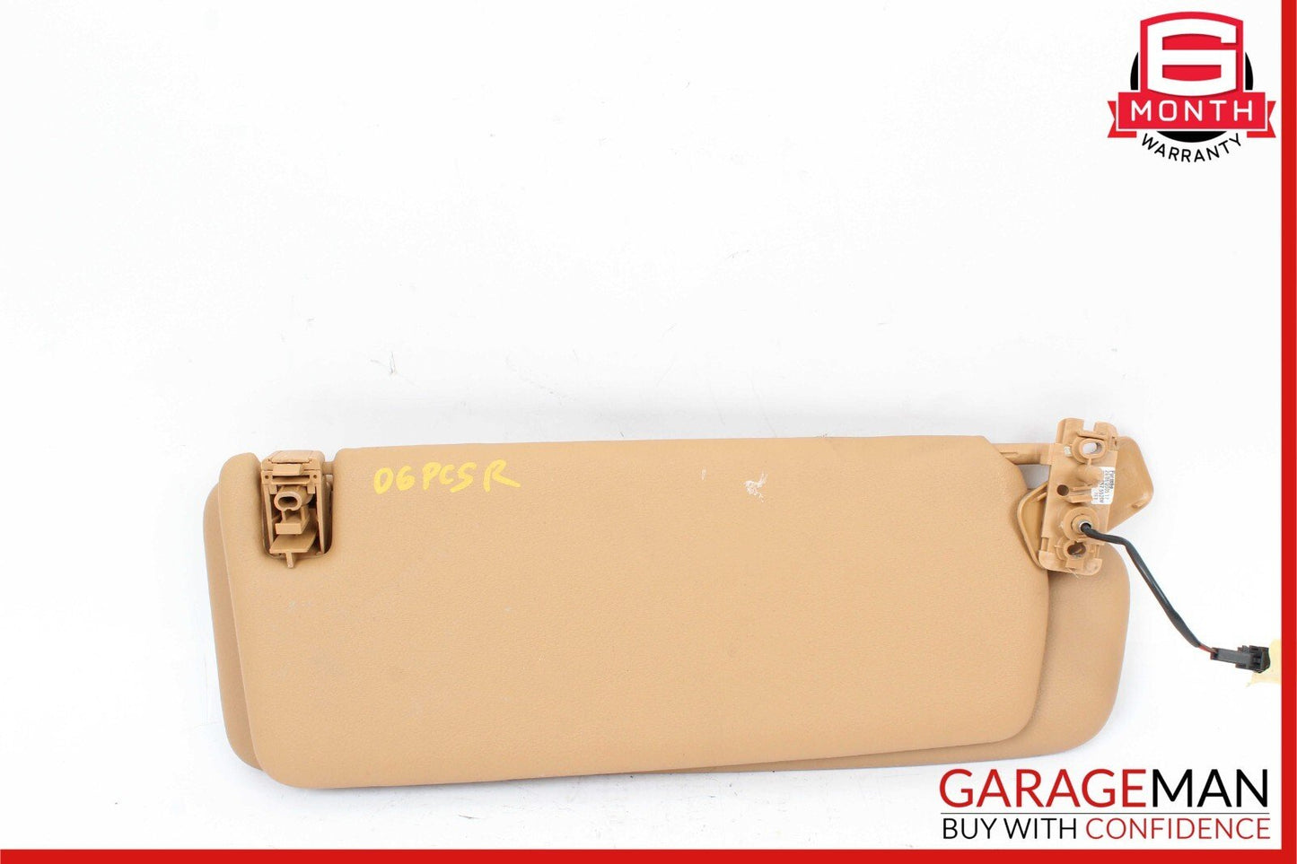 03-10 Porsche Cayenne S 955 957 Front Right Side Sunvisor Sun Visor Shade OEM