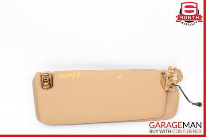 03-10 Porsche Cayenne S 955 957 Front Right Side Sunvisor Sun Visor Shade OEM
