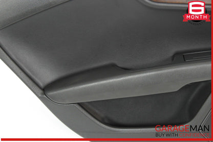 12-18 Audi A7 Rear Left Driver Side Interior Door Panel Trim Cover OEM