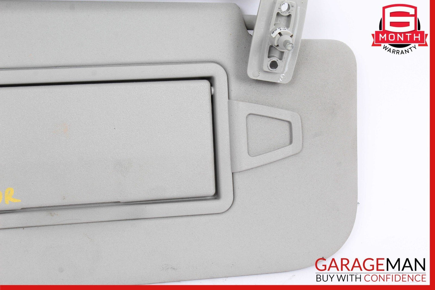 06-12 Mercedes X164 GL450 GL550 Front Right Side Sun Visor Sunvisor Shade Gray