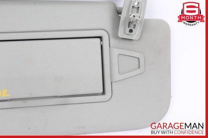 06-12 Mercedes X164 GL450 GL550 Front Right Side Sun Visor Sunvisor Shade Gray