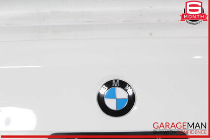 11-16 BMW 528i Rear Trunk Lid Deck Shell Panel Cover OEM