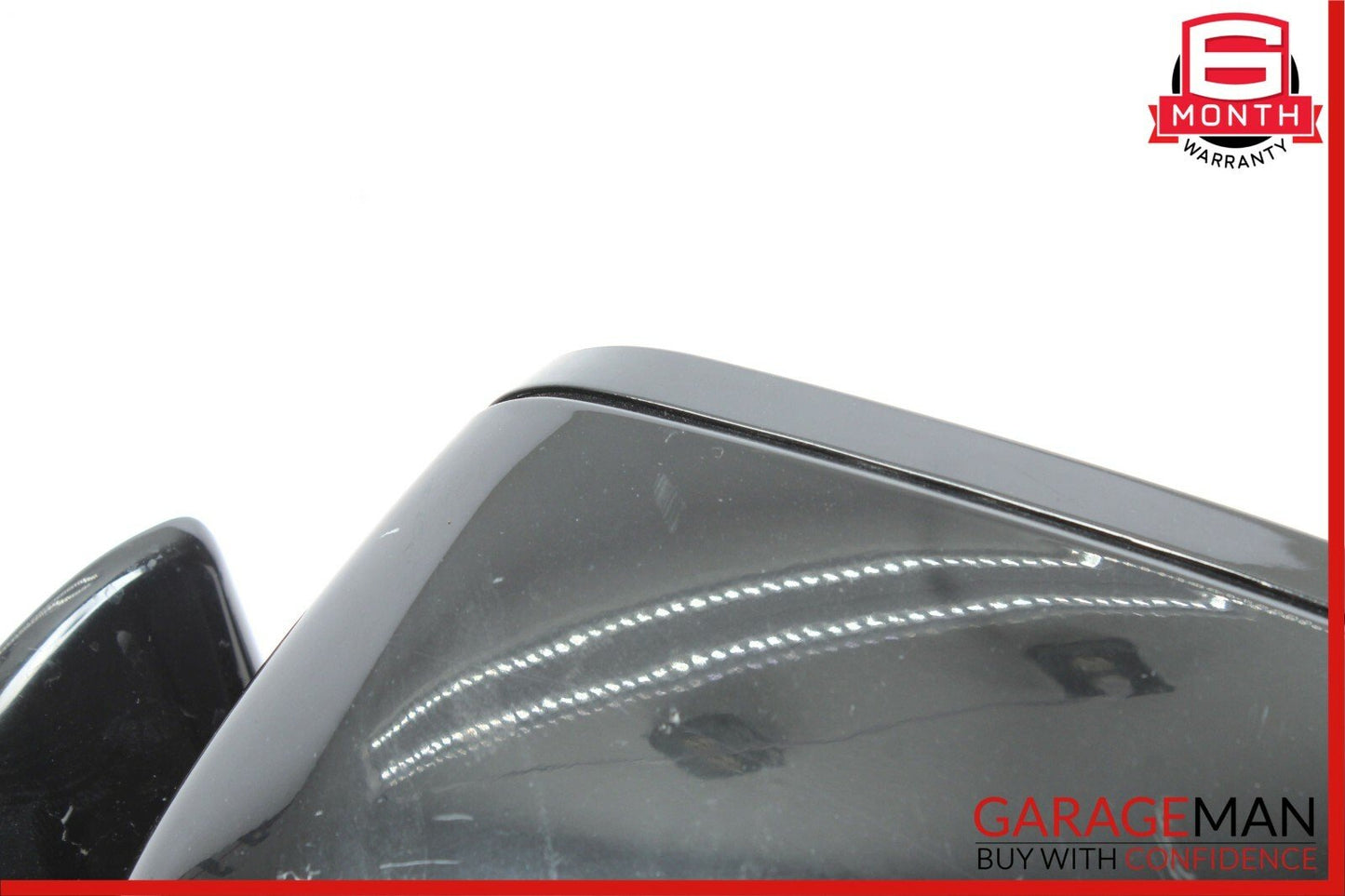 07-09 Mercedes W211 E350 E320 Front Left Side Mirror Door Rear View Black OEM