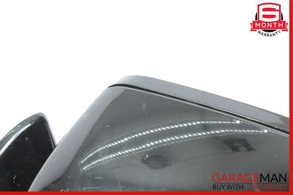 07-09 Mercedes W211 E350 E320 Front Left Side Mirror Door Rear View Black OEM