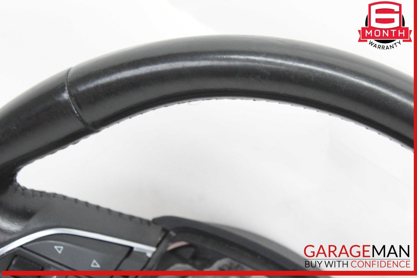 12-18 Audi A6 A7 Front Left Driver Side Steering Wheel Black 4G0419091M OEM