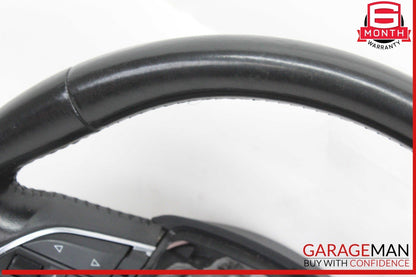 12-18 Audi A6 A7 Front Left Driver Side Steering Wheel Black 4G0419091M OEM