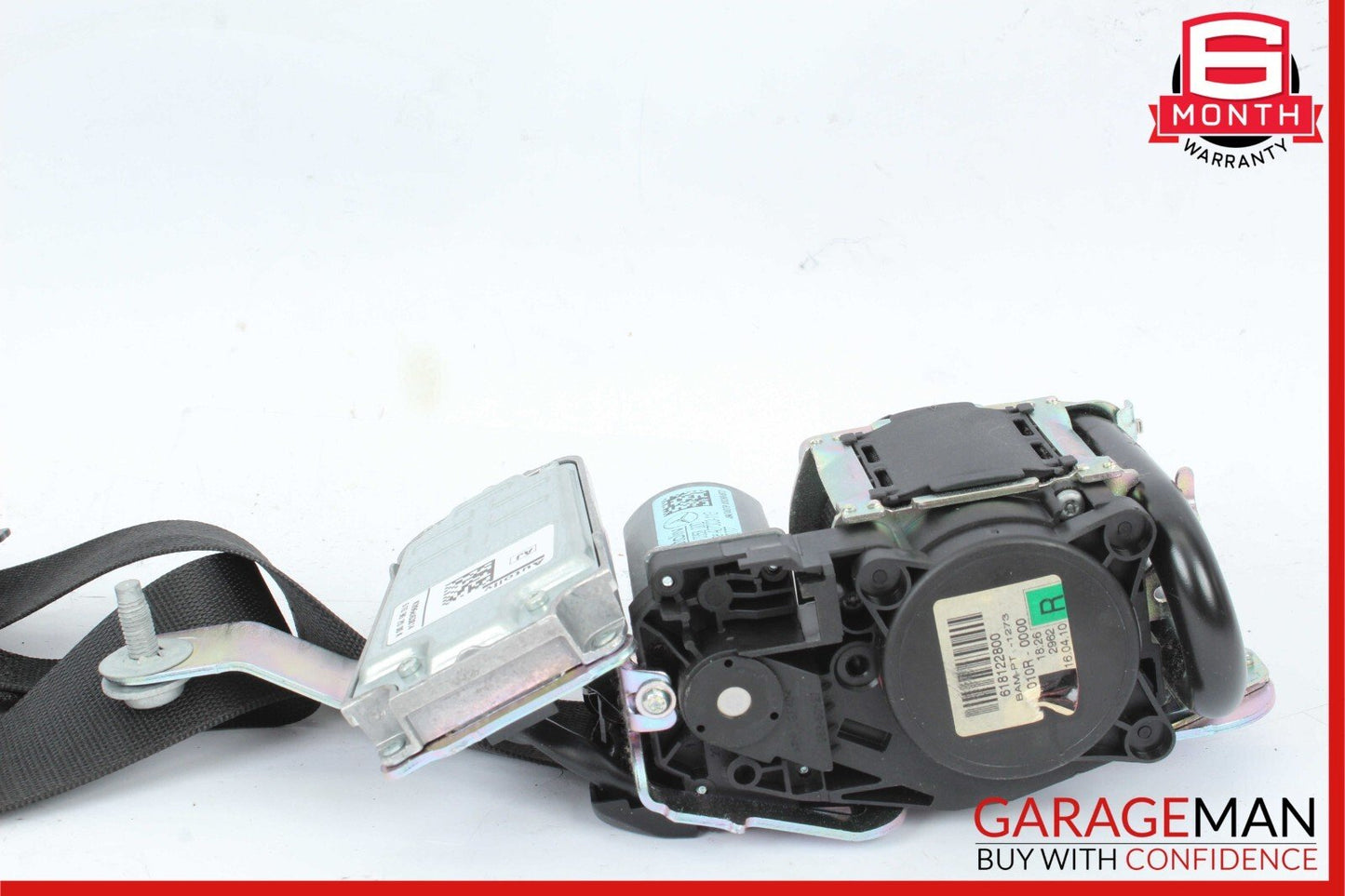 10-13 Mercedes W212 E350 E550 Front Right Seat Belt Seatbelt Retractor Black OEM
