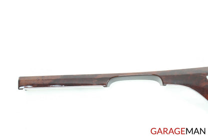 07-09 MERCEDES W221 S550 CENTER DASHBOARD DASH TRIM BEZEL COVER PANEL WOOD OEM