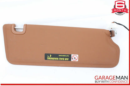 03-18 Bentley Continental GTC Front Left Side Sun Visor Shade Sunvisor OEM