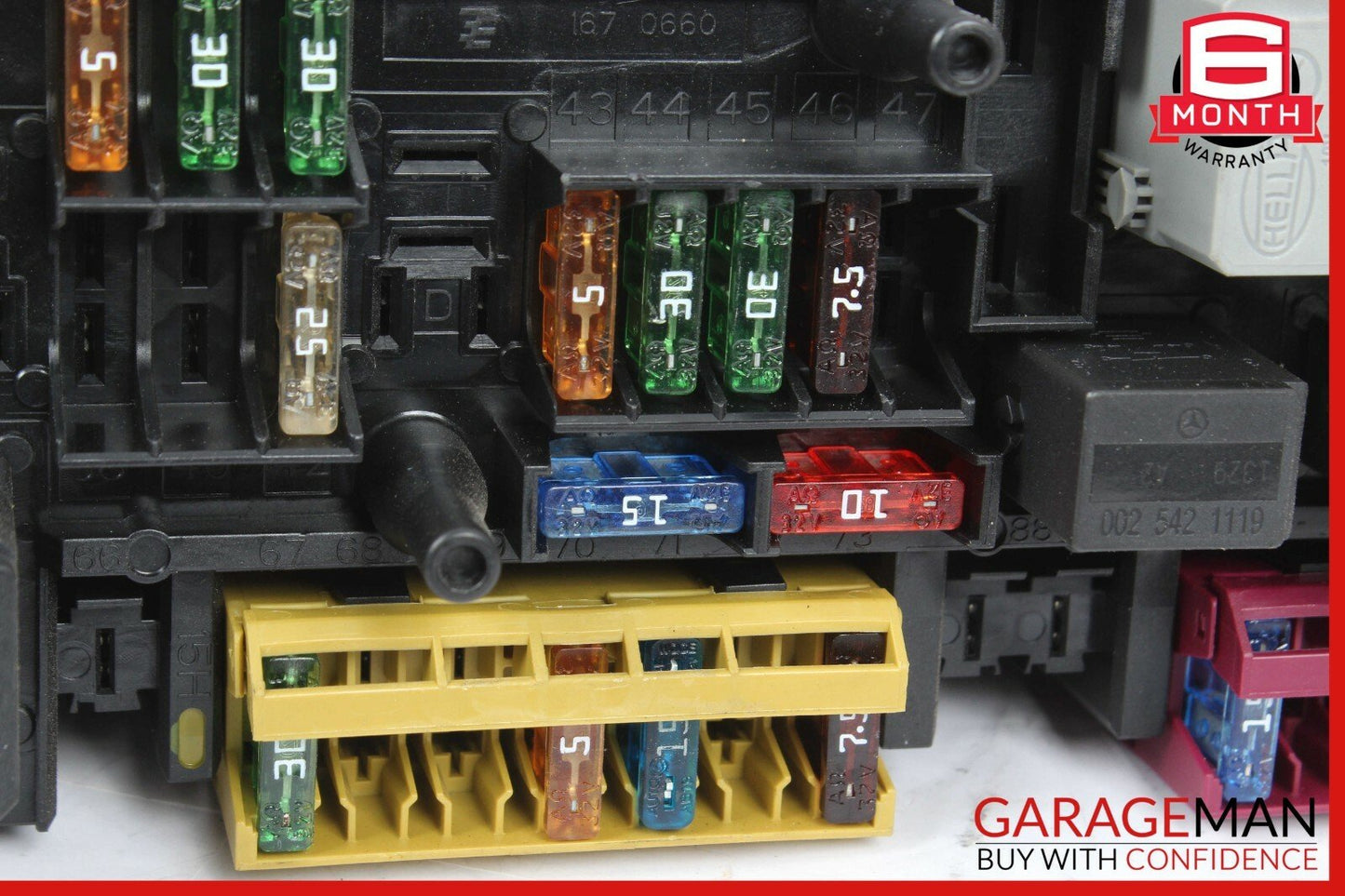 10-17 Mercedes W212 E350 E400 Rear SAM Fuse Box Module Relay Assembly OEM