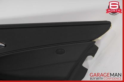 06-11 Mercedes W219 CLS63 CLS55 AMG Rear Right Interior Door Panel Black OEM