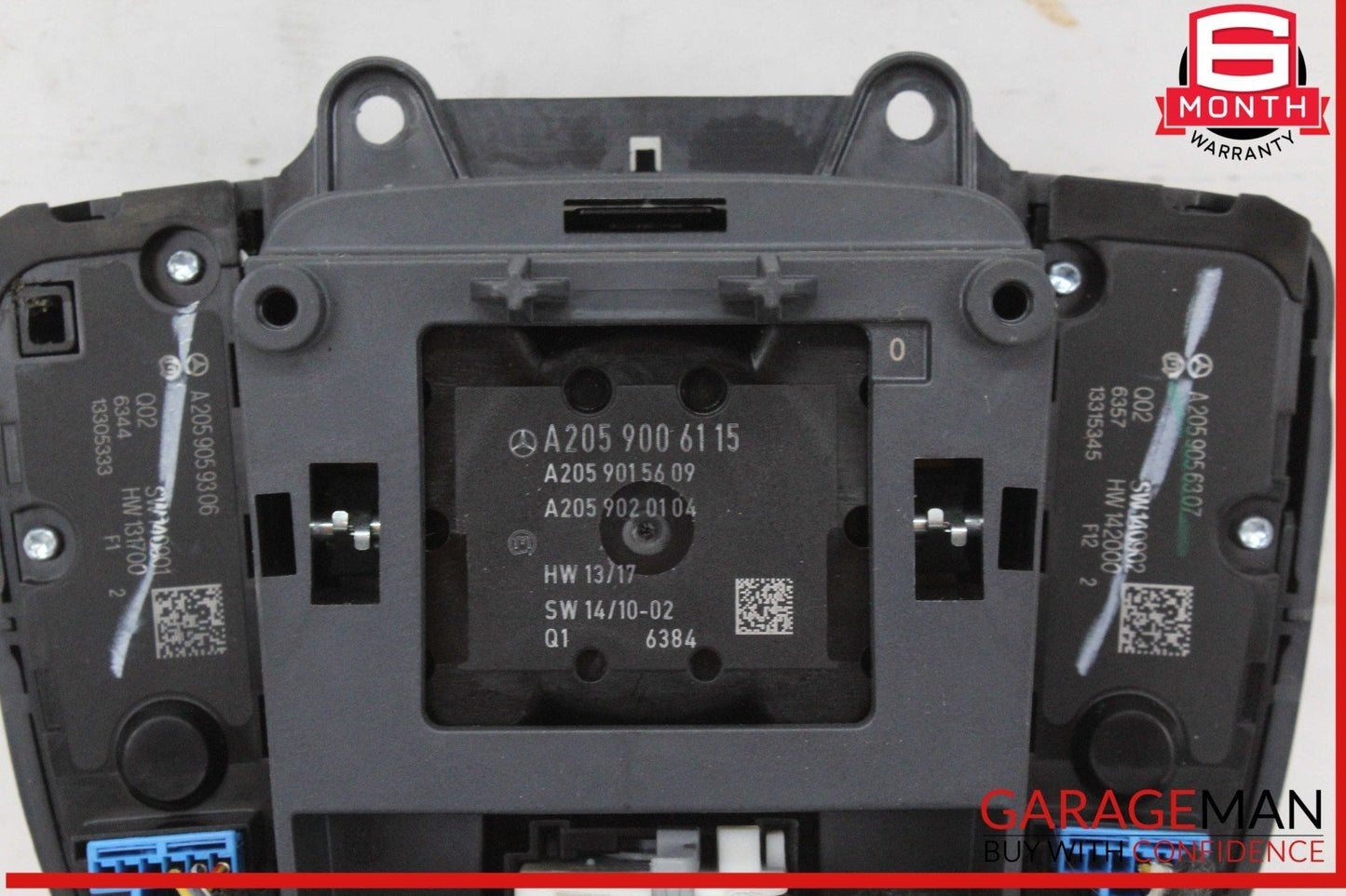 15-20 Mercedes W205 C300 Center Console Multi Function Switch Control OEM