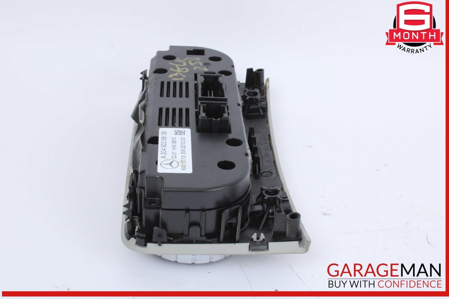 12-14 Mercedes X204 GLK250 C300 AC A/C Heater Climate Control w/ Trim OEM
