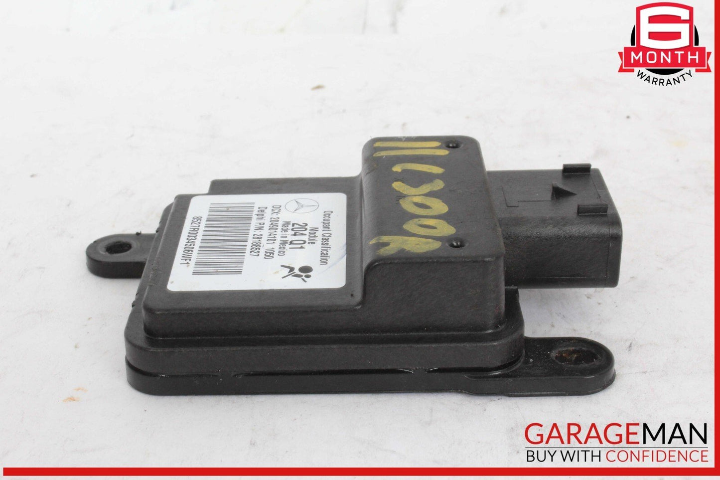 08-11 Mercedes W204 C300 C350 Front Right Seat Occupancy Sensor Mat SRS Module