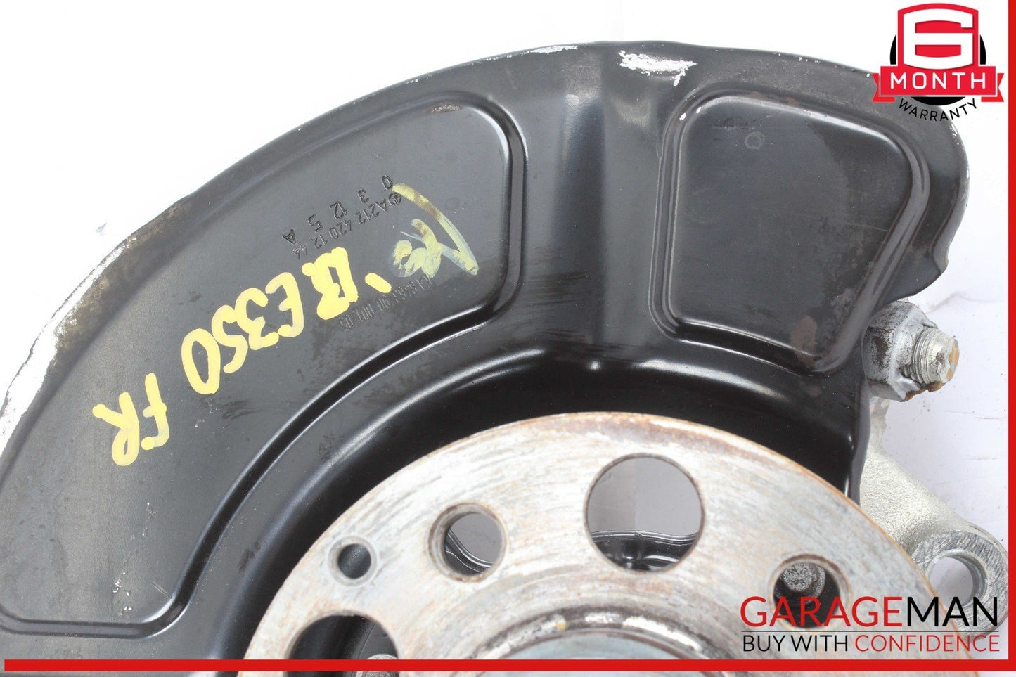 10-16 Mercedes W212 E350 Front Right Passenger Side Spindle Knuckle Wheel Hub