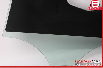 10-16 Mercedes W212 E350 E550 Rear Left Driver Side Door Window Glass OEM