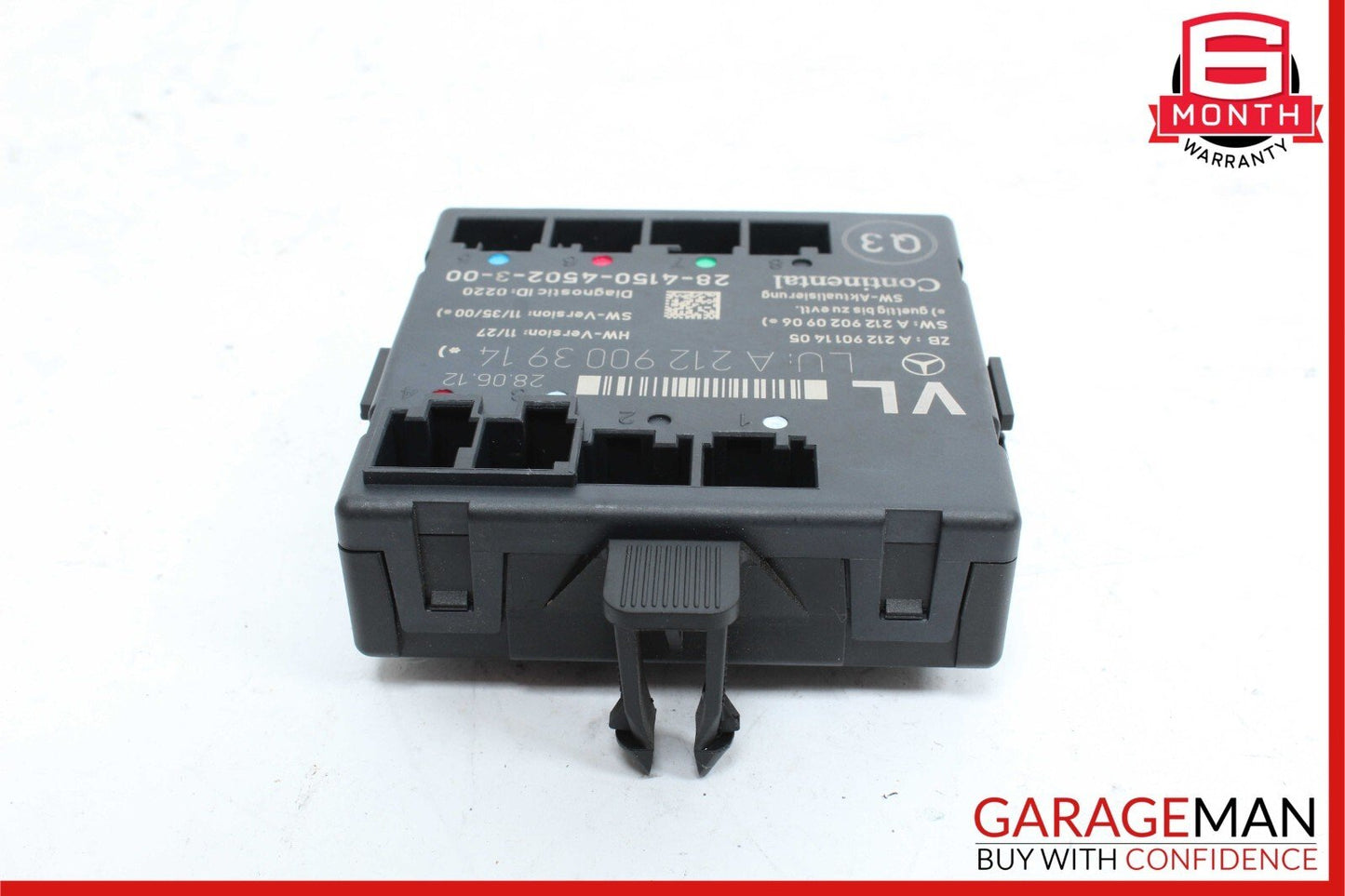08-18 Mercedes C350 SLK250 CLS550 C250 E400 Front Left Side Door Control Module
