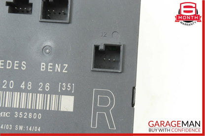 03-08 Mercedes R230 SL500 SL600 Front Right Passenger Door Control Module Unit