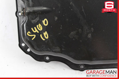 10-13 Mercedes W221 S400 Hybrid Engine Lower Oil Pan 2720101028 OEM
