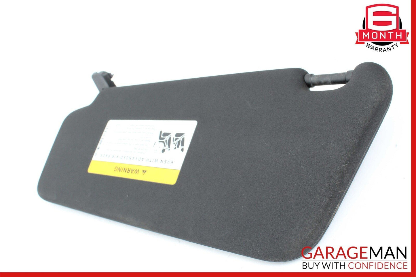 08-14 Mercedes W204 C350 Front Right Passenger Sun Visor Sunvisor Shade Black