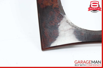 00-06 Mercedes W220 S55 S500 Front Center Console Shift Shifter Trim Bezel Wood