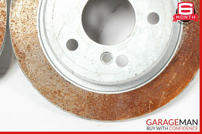 90-02 Mercedes R129 300SL SL500 Rear Brake Rotors Disc Left and Right Set OEM