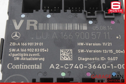 13-18 Mercedes B-Class W242 W246 B250 Front Right Door Control Module Unit OEM