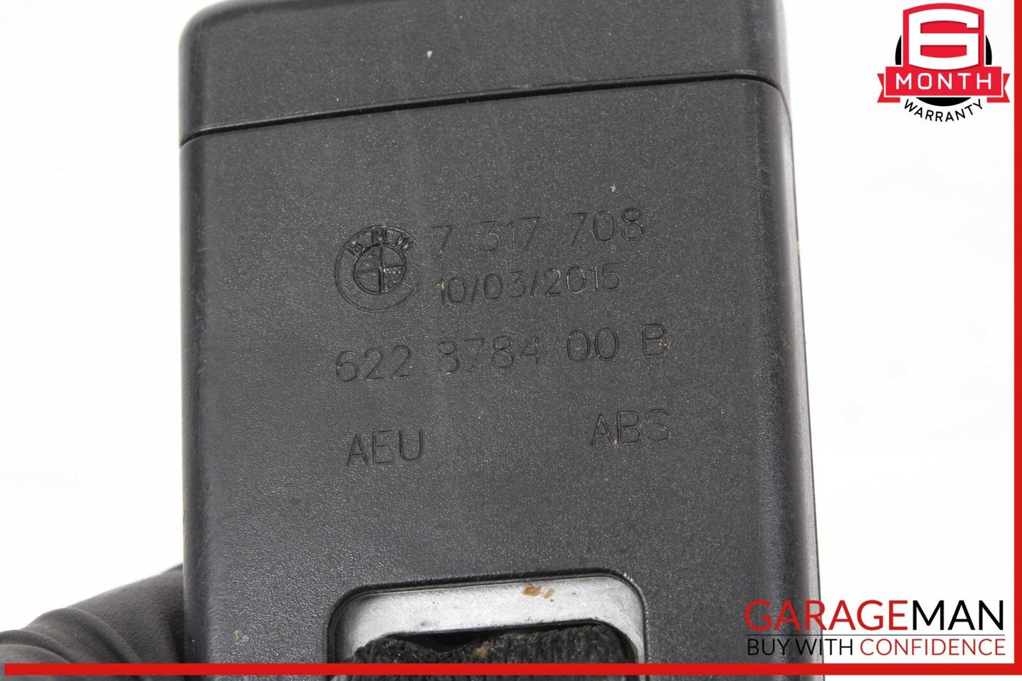 12-15 BMW X1 Rear Left Driver Side Seat Belt Seatbelt Buckle