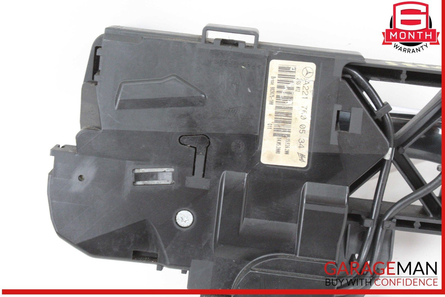 07-13 Mercedes W221 S550 Front Left Driver Side Exterior Door Handle Gray OEM