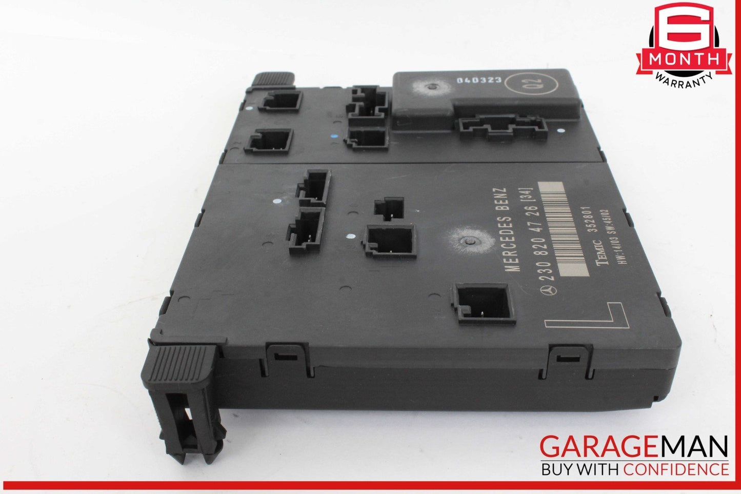 03-12 Mercedes R230 SL500 SL55 AMG Front Left Door Control Module 2308204726 OEM