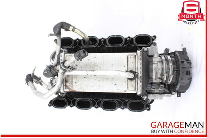 Mercedes W218 CLS550 Air Intake Manifold Distributor Engine Intercooler Radiator