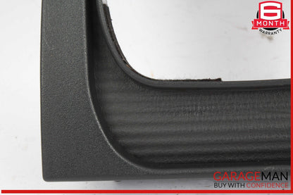 98-02 Mercedes W210 E320 4MATIC Steering Column Trim Cover Panel Black OEM