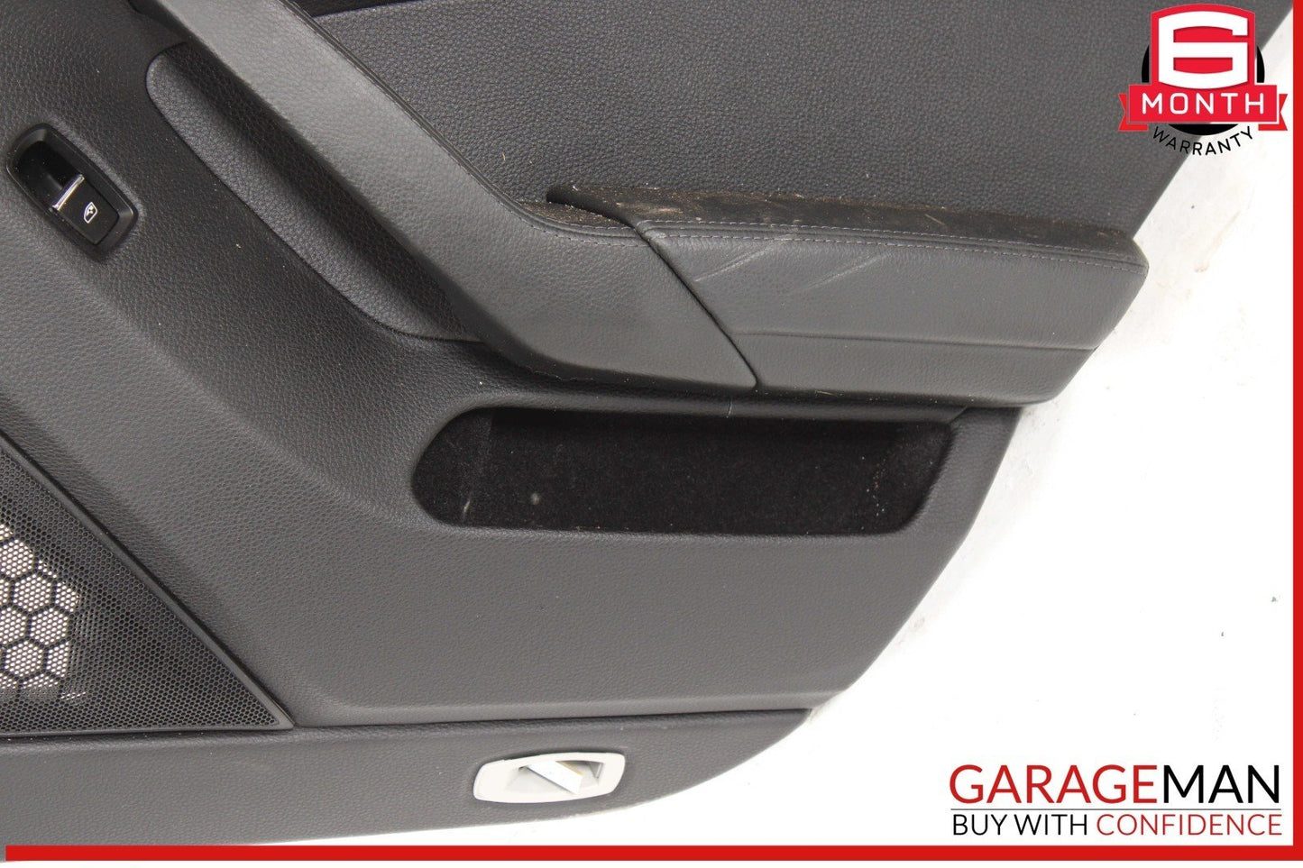10-16 Porsche Panamera 970 Rear Right Side Interior Door Panel Leater OEM