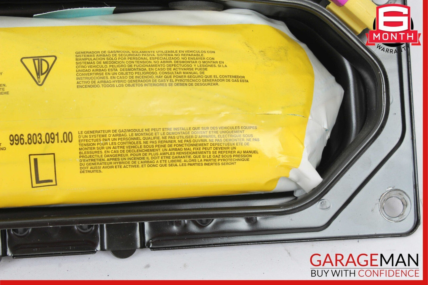 97-04 Porsche Boxter 986 Carrera 911 996 Front Left Door Airbag Air Bag