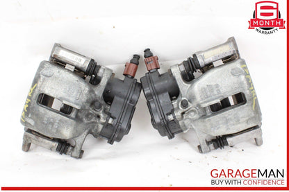 09-16 Audi A4 S4 Rear Left and Rear Right Side Brake Caliper Calipers Set OEM