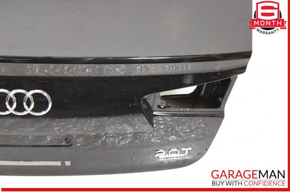 12-18 Audi A6 S6 Trunk Lid Panel Assembly Black OEM