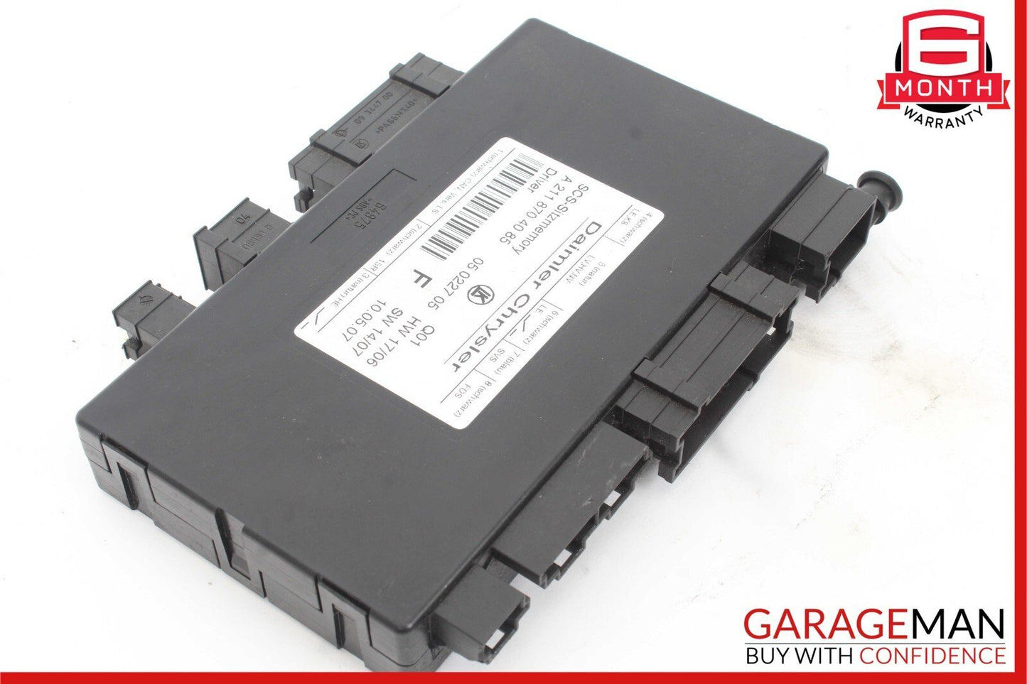 03-12 Mercedes W221 S550 GL350 SLK350 GL550 Seat Control Module Left Side OEM