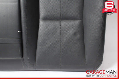 07-09 Mercedes W221 S450 S550 Rear Top Upper Seat Cushion Cover Black OEM