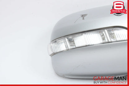 07-09 Mercedes W211 E350 E550 Front Right Side Door Rear View Mirror Silver OEM