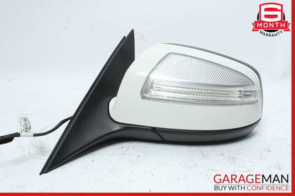 08-09 Mercedes W204 C300 Front Left Side Mirror Door Rear View White OEM